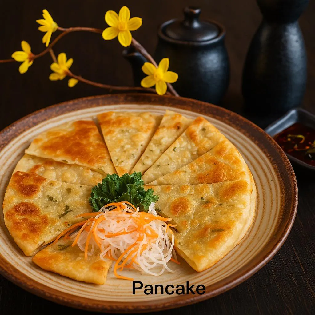 Pancake dish at Kirin Asian Fusion Asian Restaurant in Sioux City, Iowa
